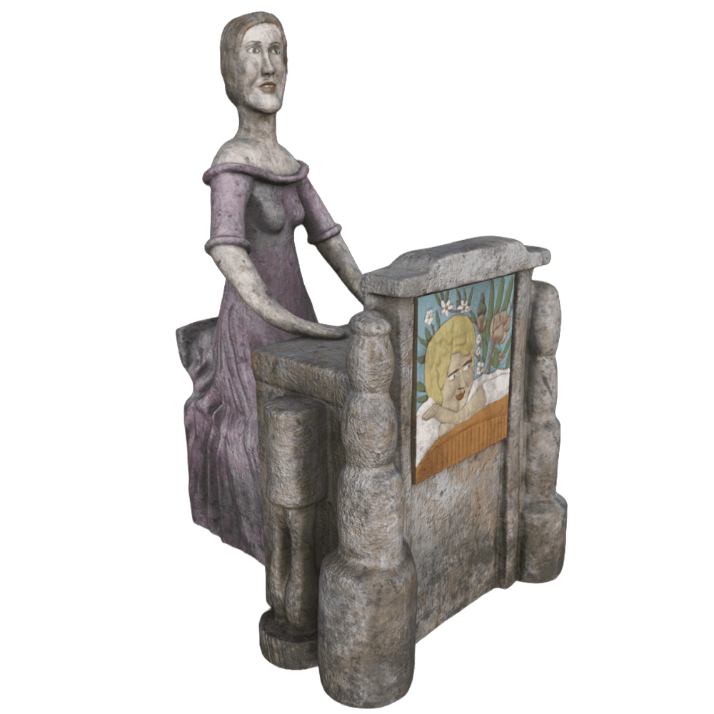 Дівчина з клавесином