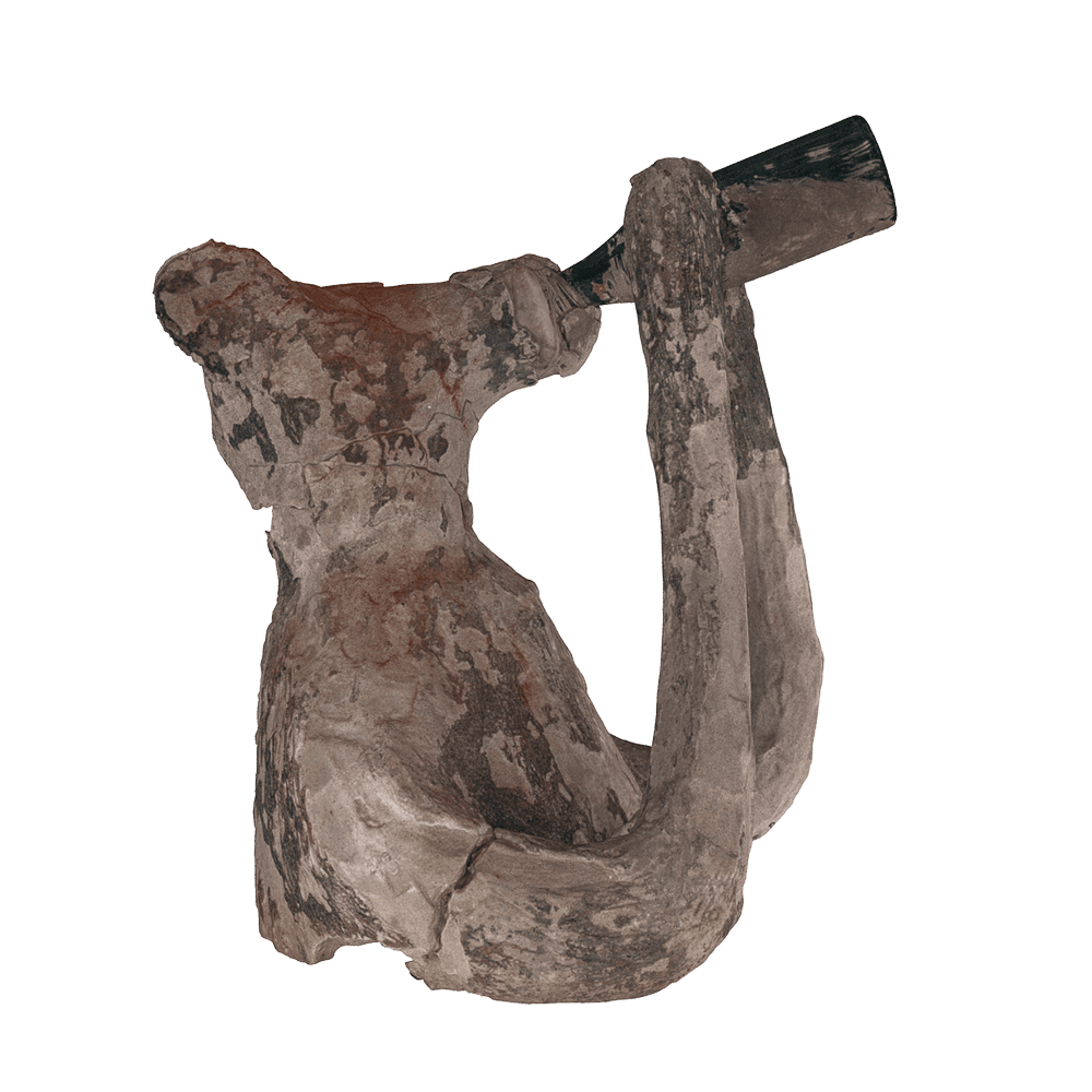 Ведмедик, що п’є молоко